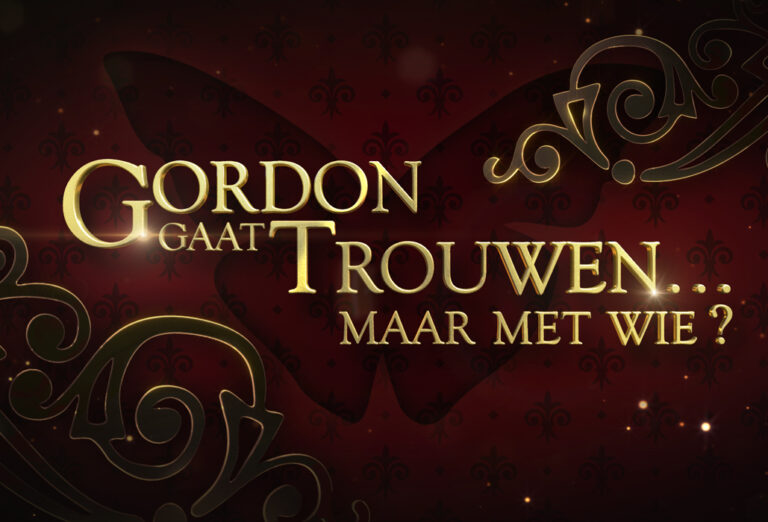 Logo van het programma Gordon gaat trouwen, maar met wie?